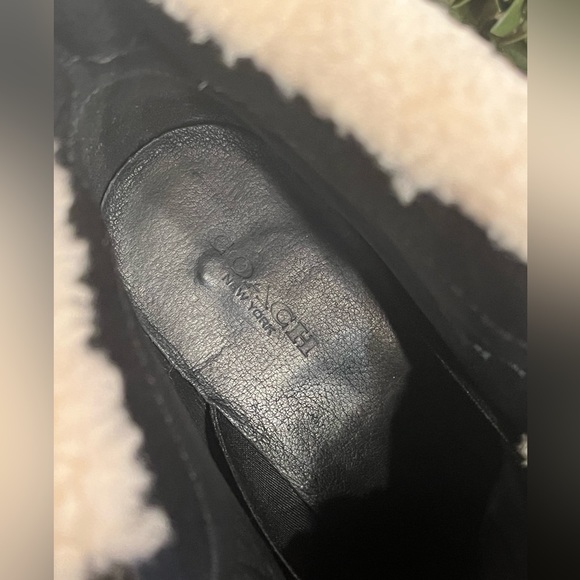 New Coach Kenna Wedge Leather/ Shearling
Boot - Picture 8 of 10